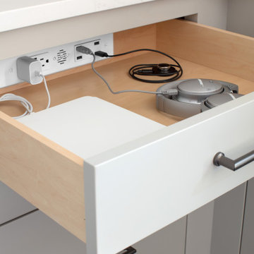 Kitchen In-Drawer Charging Outlets