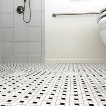 ADA Compliant Bathroom With Wheelchair Accessible Shower