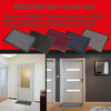 Indoor Door Mat Lisa 31 L x 24 W Inch PP-PVC - Black