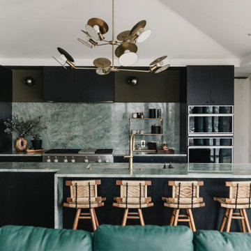 Calm kitchen, busy family