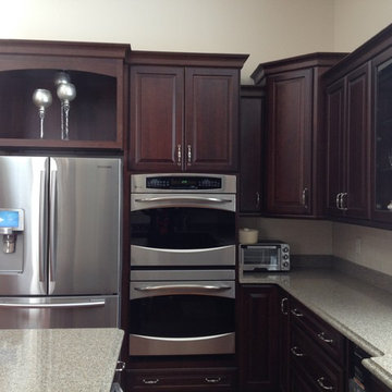 Schuler Cabinetry - Princeton Cherry in Ginger Snap Finish