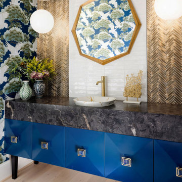 Jewel-tone Powder Bath