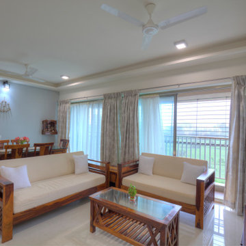 Touch of traditional Indian style furniture