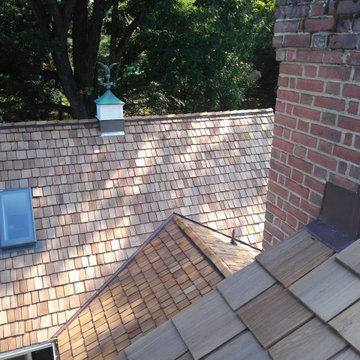 Cedar shake roof replacement