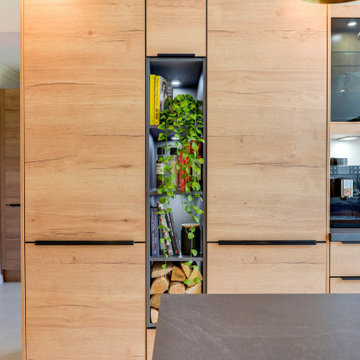 Natural Nobilia Kitchen in Mannings Heath, West Sussex