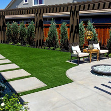 Front Yard Landscape And Carport