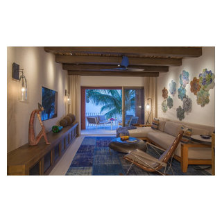Cabo San Lucas Condo Remodel - Tropical - Living Room - Seattle - by ...