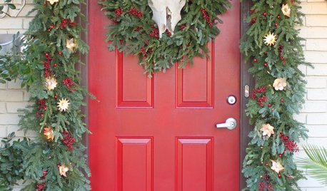 22 Merrily Decorated Front Doors by Houzzers