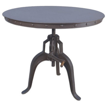 Carolina Classics Mundra Adjustable Crank Table Industrial