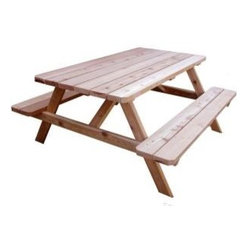 Outdoor Living Today Picnic Patio Table - Outdoor Dining Tables