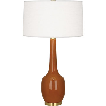 Delilah Table Lamp, Cinnamon