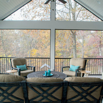 Azek Deck, Screen Porch with Kitchen