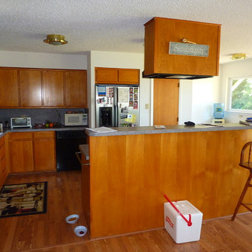 Before: Original Kitchen