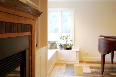 Elegant living room photo in Other