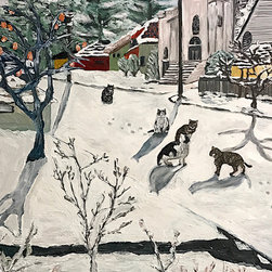 Winter on Se 67th - Fine Art Prints