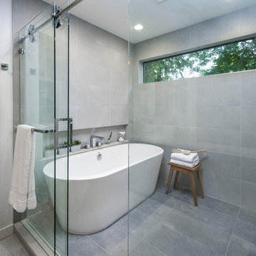 Gray Chic Master Bathroom