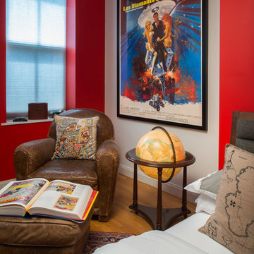 Teenage Super Hero Bed Room
