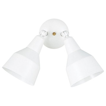 Generation Lighting 8607 2 Light 13" Tall Outdoor Wall Sconce - White