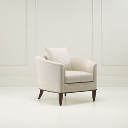 Sausalito Lounge Chair | The Barbara Barry Collection | Baker Furniture - Armchairs And Accent Chairs