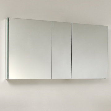 50" Wide Bathroom Medicine Cabinet With Mirrors