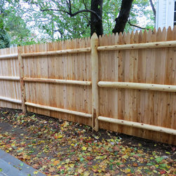 Cedar Stockade fence - Products