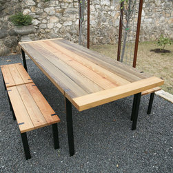 Outdoor Table + Benches - Products