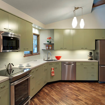 The Retro | Kitchen and Mudroom Renovation