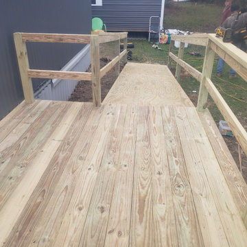 8x12 deck with ramp