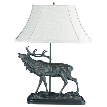 Classic Calling Elk Lamp