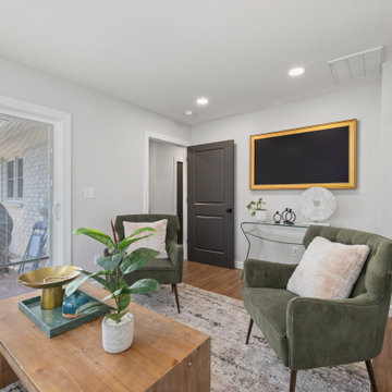 Bright Living Room with Patio Access