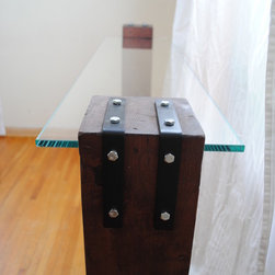 Cedar and Glass Table - Products