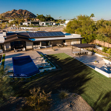 Paradise Pool and Outdoor Living Landscape on Paradise Valley