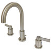 Kingston Brass FSC892.NDL NuvoFusion 1.2 GPM Widespread Bathroom - Brushed
