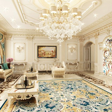 Arabic house design from LUXURY ANTONOVICH DESIGN