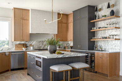 Minimalist home design photo in Austin