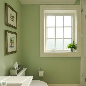 New White Window in Fabulous Bathroom - Renewal by Andersen Greater Toronto, Ont