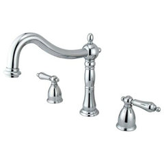 Delta Cassidy Wall Mounted Tub Filler, Champagne Bronze 