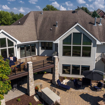 Deck & Basement Remodel, Glen Oaks, WDM
