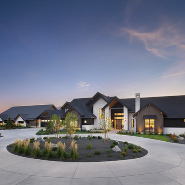 Award-Winning Luxury Custom Home | Modern + Traditional Interior Design | Lone T