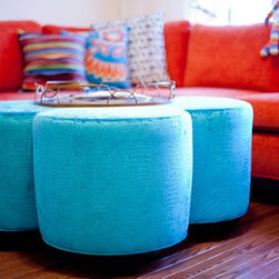 Custom ottoman - Footstools And Ottomans