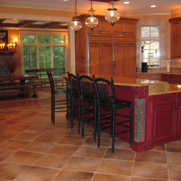 Kitchen and Breakfast Room Open Concept