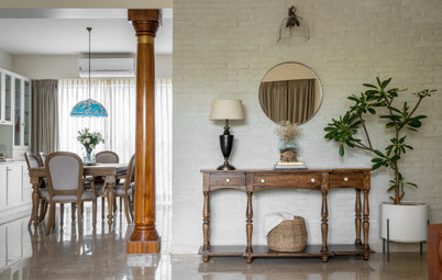 Bengaluru Houzz: A Coorg Colonial Bungalow Unfolds in a Flat