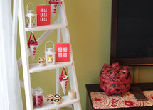 Where on earth did you find the ladder?  It's great!