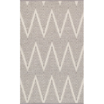 Pasargad Simplicity Collection Hand-Woven Cotton Area Rug, 4'x 6'