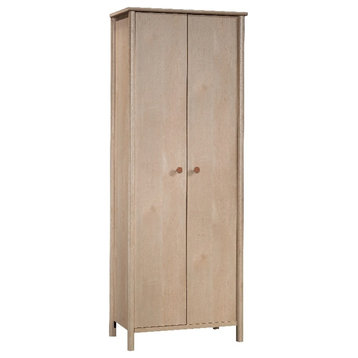 Sauder Select Engineered Wood Storage Cabinet in Natural Maple Finish