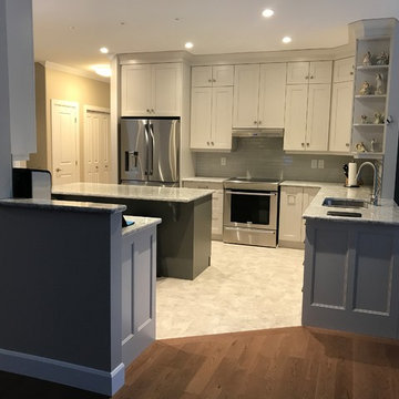 Willow and Gauntlet Grey Kitchen (New Build)