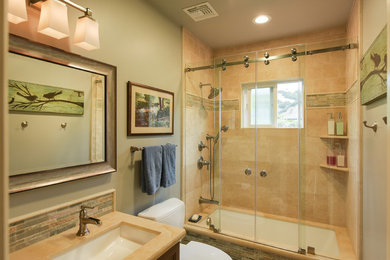 Bathroom - transitional bathroom idea in San Francisco