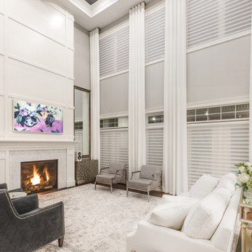 An infill home backing Wascana Drive and the Saskatchewan Science Centre