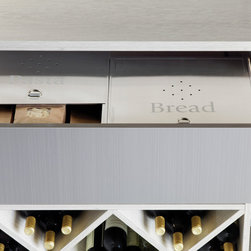 Stainless steel bread and pasta drawer - Storage And Organization