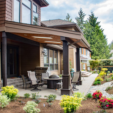 Bellevue Backyard Makeover and Outdoor Structure